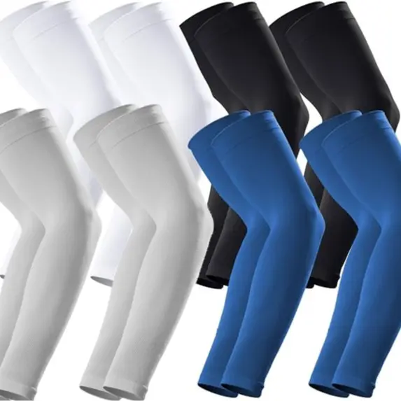 UPF 50+ UV Protection Arm Sleeves – Cooling Compression Sleeves for Men, Women & Youth | Football & Outdoor Sports