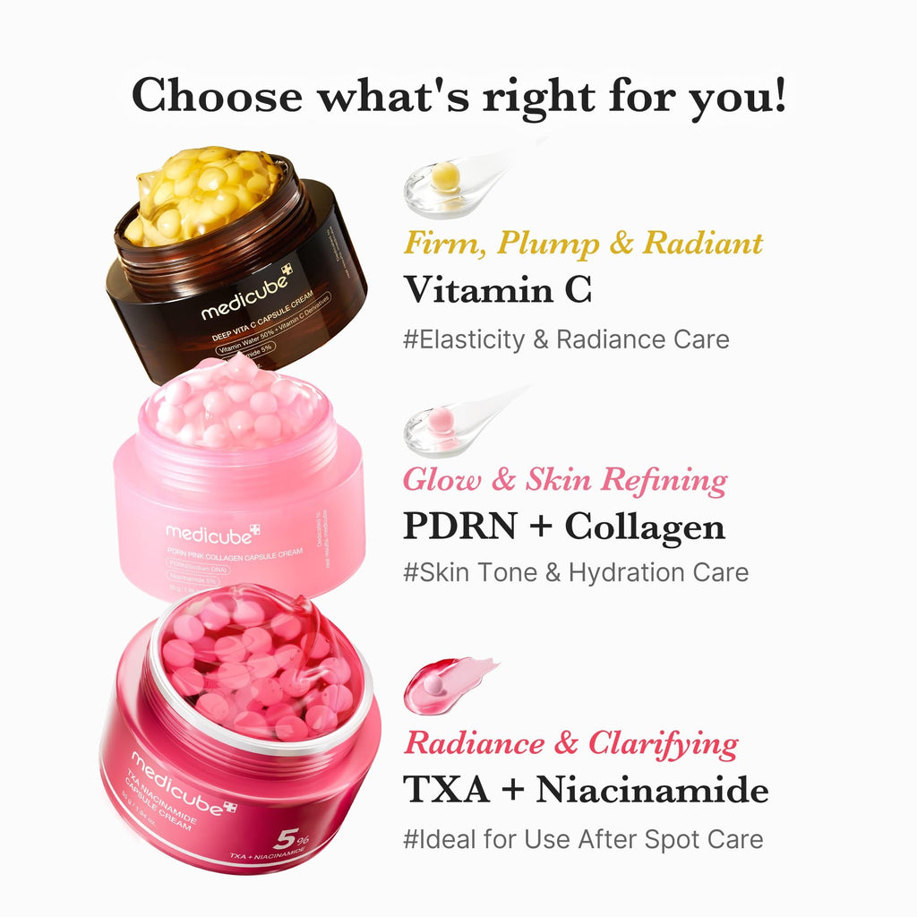 Capsule Cream with Deep Vitamin C | Liposome Vitamin C Golden Capsule for Radiance & Firm-Looking Skin II