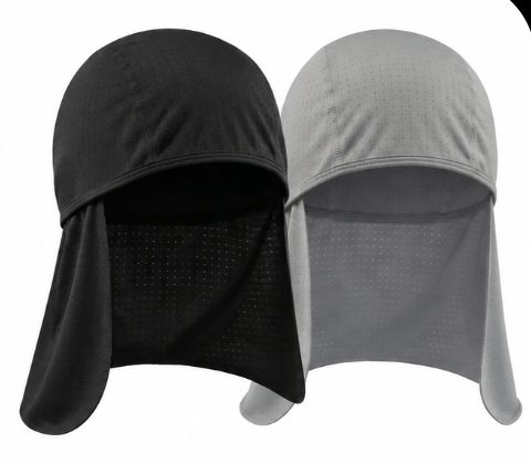 Sun Protection Cap with Neck Shield – Cooling, Breathable & Lightweight for Outdoor Activities