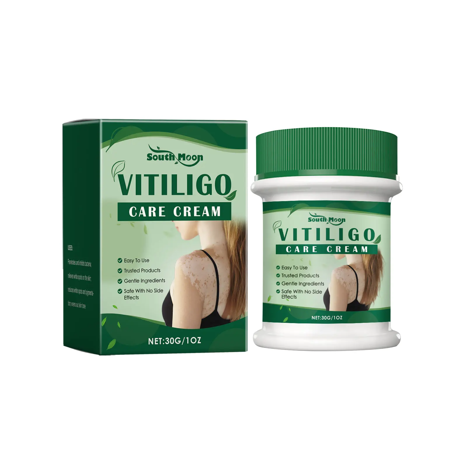 Vitiligo Treatment Cream – Natural Formula to Improve Skin Pigmentation for All Skin Types