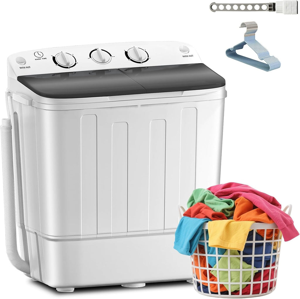 Portable Twin Tub Washing Machine – Compact & Efficient Home Laundry