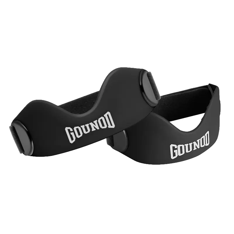 Silicone Patella Knee Strap 2-Pack – Anti-Slip Patellar Tendon Support for Running, Basketball & Gym