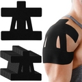 Pre-Cut Kinesiology Tape for Shoulder Pain Relief – Waterproof Breathable Athletic Support, 10–30pcs