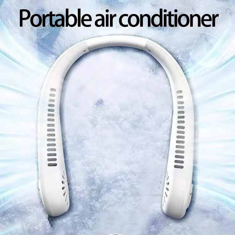 Hands-Free Neck Fan – Rechargeable Bladeless Portable Fan with 8-Hour Battery for Sports & Outdoor