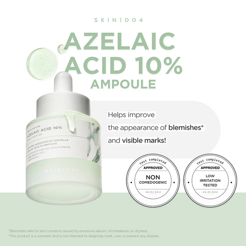 Azelaic Acid 10 Ampoule 30ml - Blemish Care, Visible Redness Soothing