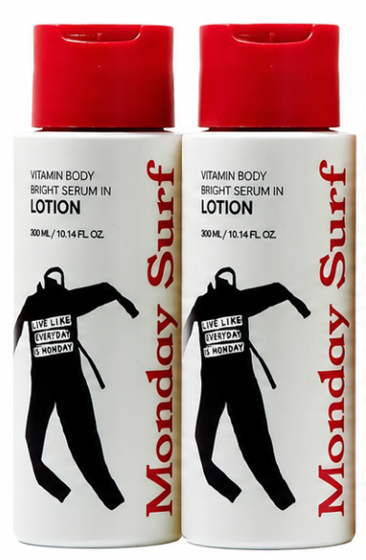 MONDAY SURF Vanilla Lavender Body Lotion | Everyday Moisture