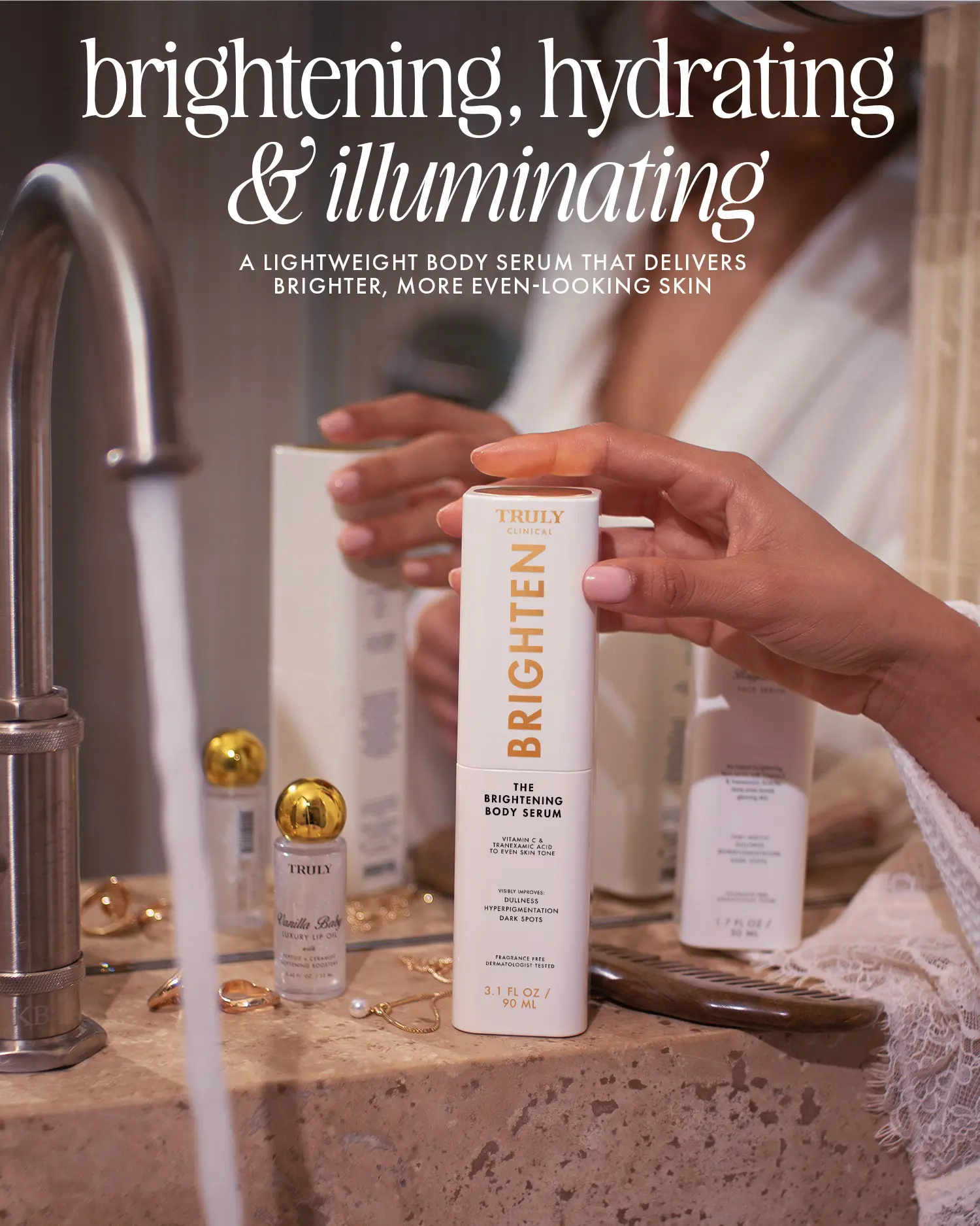 The Brightening Body Serum – Targeted Dark Spot Treatment with Vitamin C & Tranexamic Acid