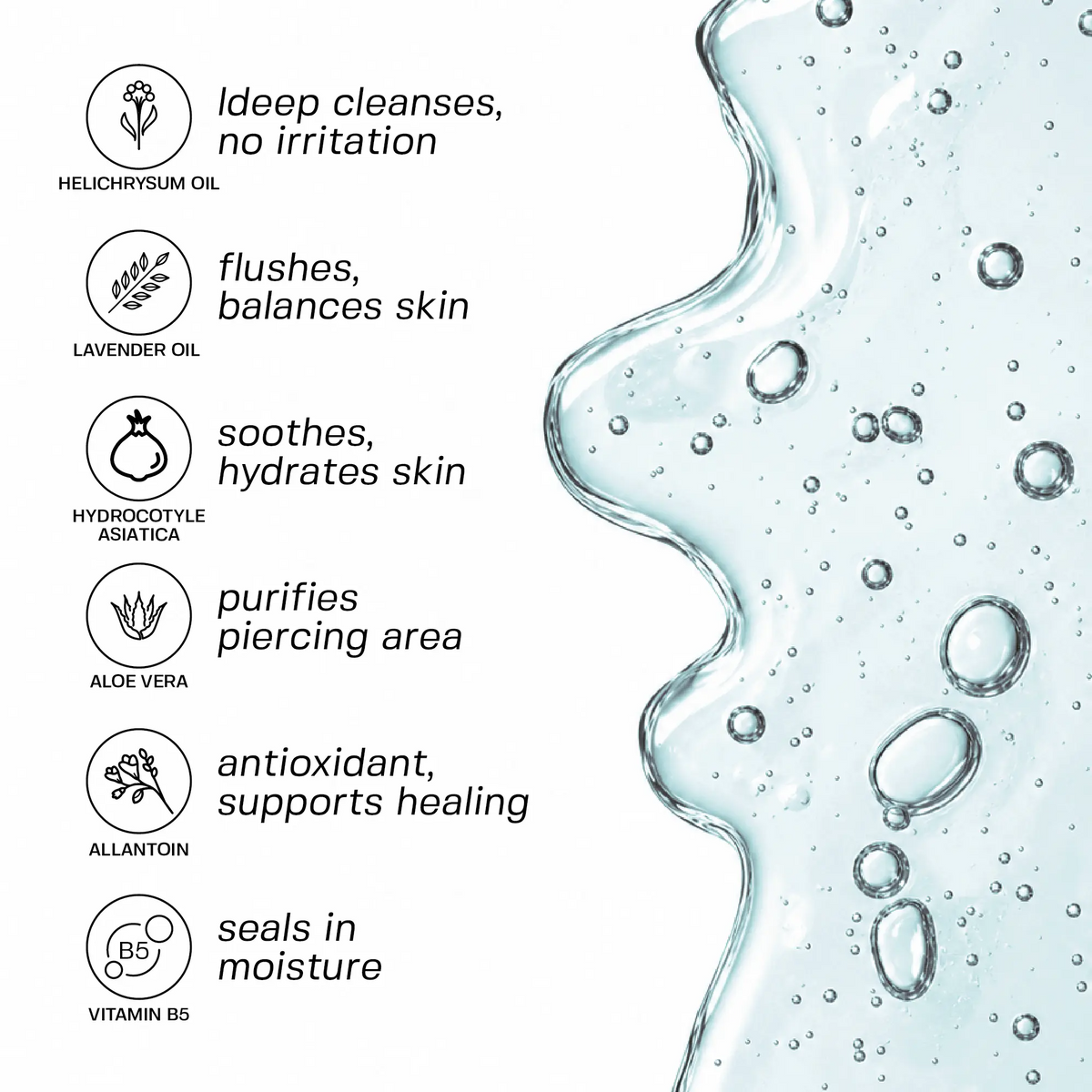Piercing Aftercare Gel - Fastily