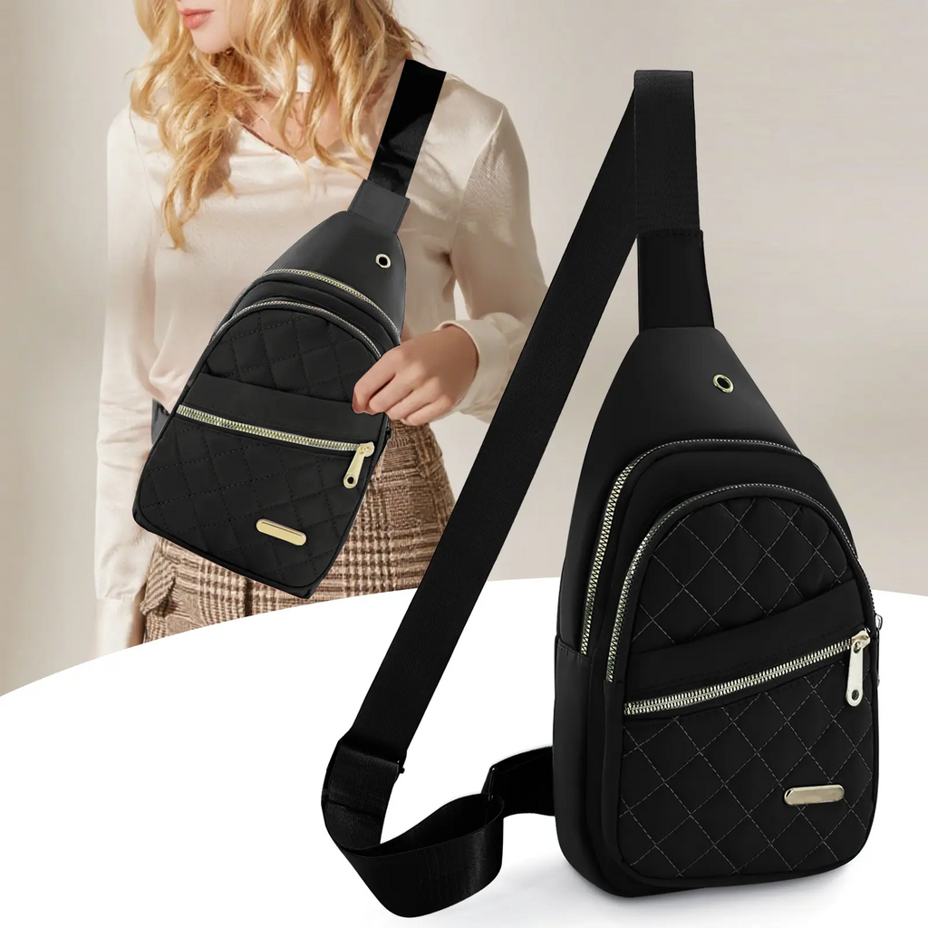Women's Crossbody Chest Bag – Lightweight Fanny Pack for Travel, Hiking & Daily Use
