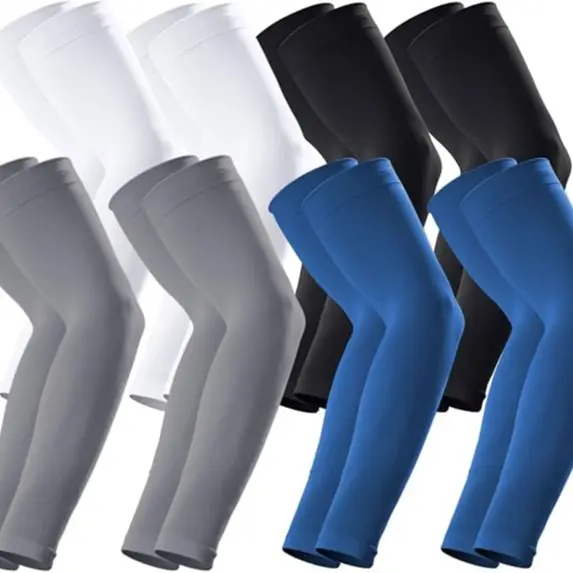 UPF 50+ UV Protection Arm Sleeves – Cooling Compression Sleeves for Men, Women & Youth | Football & Outdoor Sports