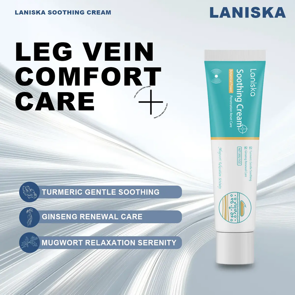 Herbal Varicose Vein Relief Cream – Soothing Leg Massage Lotion for Pain, Swelling & Vein Comfort | 30g