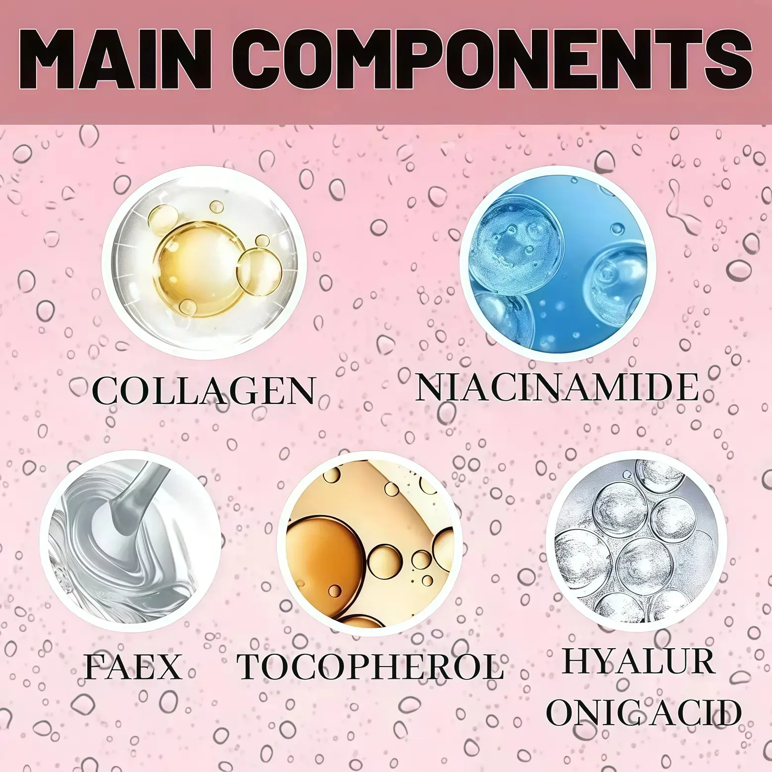 Quasi BioCollagen Face Mask, Firm Skin Deep HydratingMasks for Wrinkle Reduction and PoreMinimization - Glow like Glass Skin (2 Box × 8Pcs)