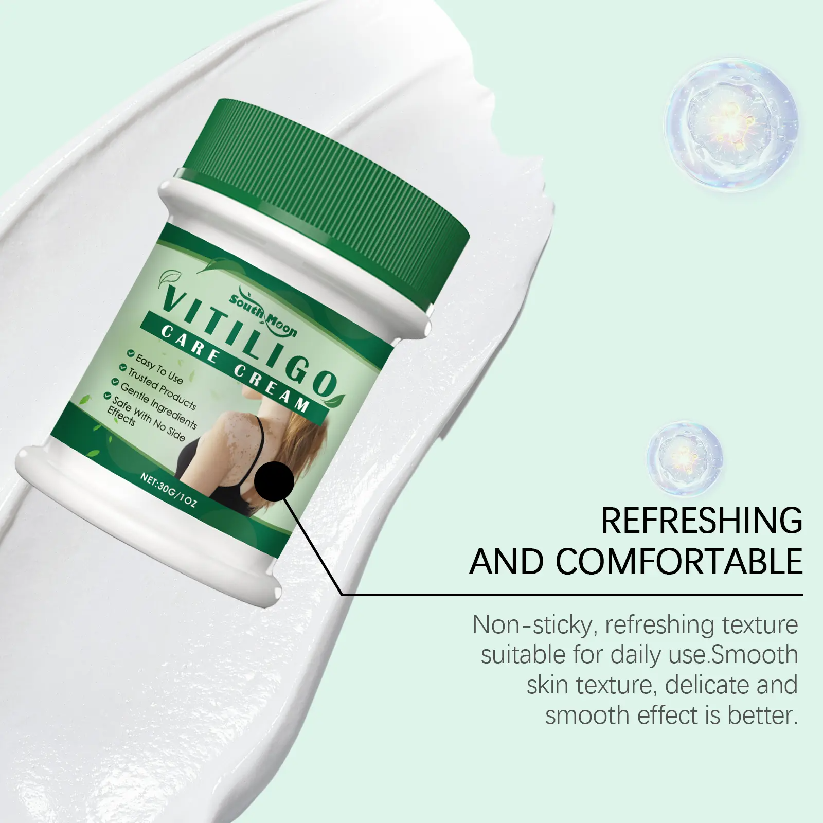 Vitiligo Treatment Cream – Natural Formula to Improve Skin Pigmentation for All Skin Types