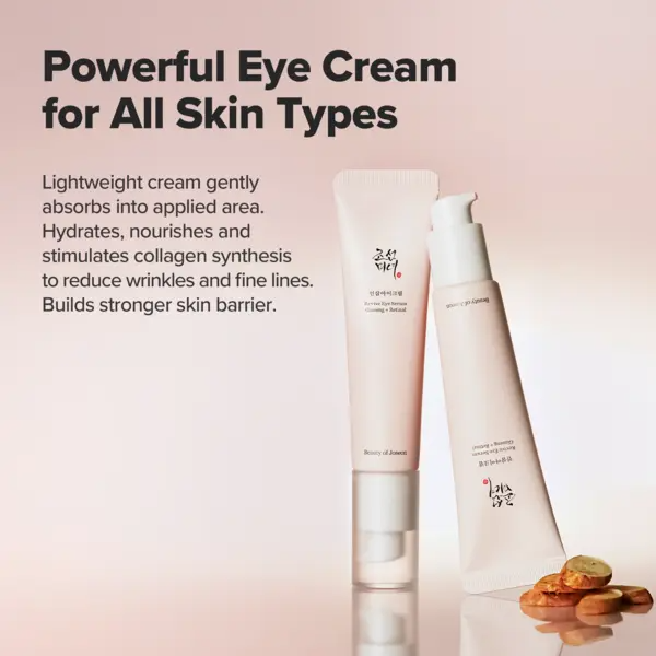 Revive Eye Serum : Ginseng + Retinal 30mL | Viral Eye Care Correction for Puffy Eye Bags, Fine Lines