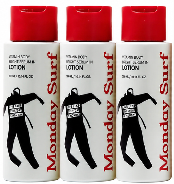 MONDAY SURF Vanilla Lavender Body Lotion | Everyday Moisture