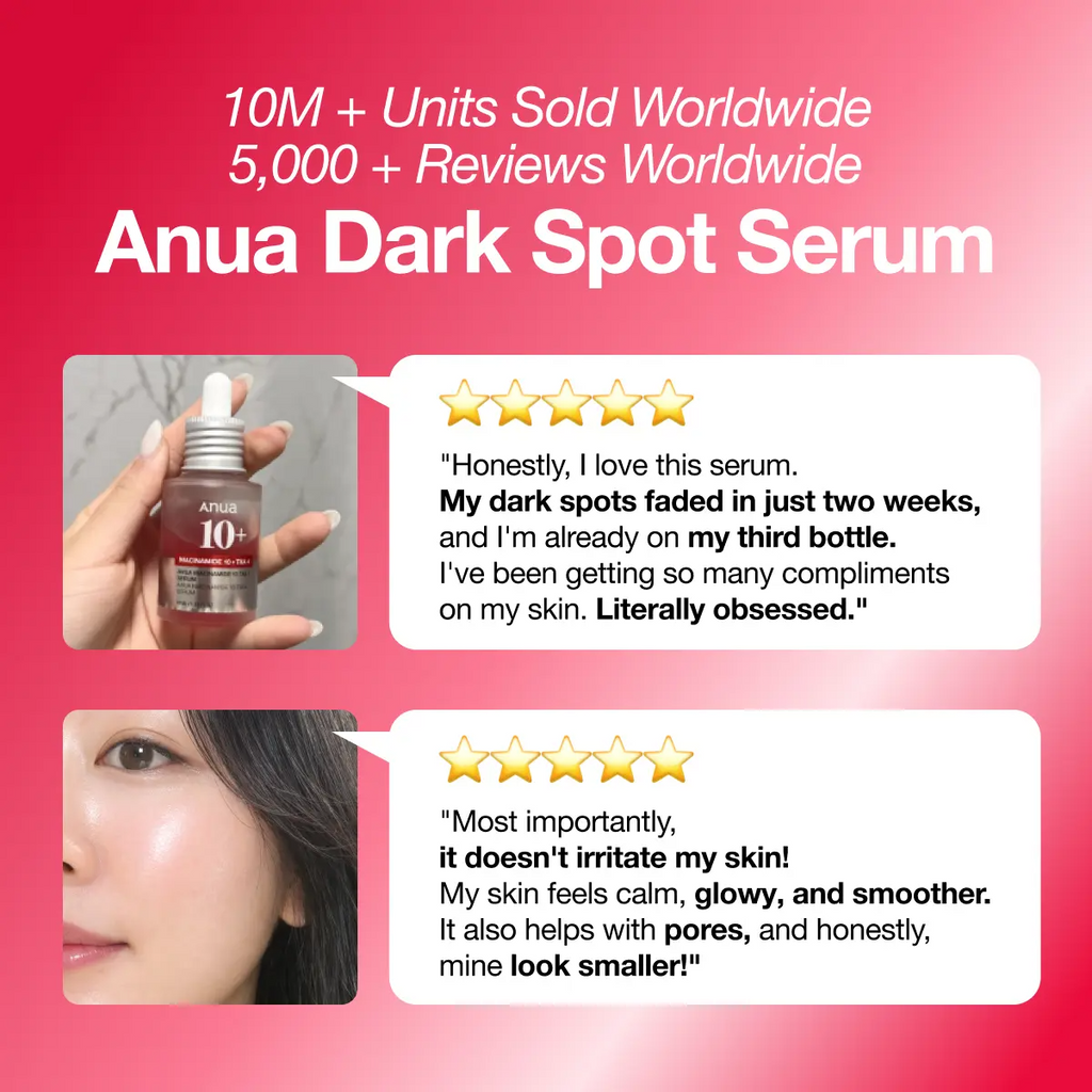 Dark Spot Correcting Serum : 10% Niacinamide+ 4% Tranexamic Acid 1.01 fl.oz. (30ml) ｜ Niacinamide Serum