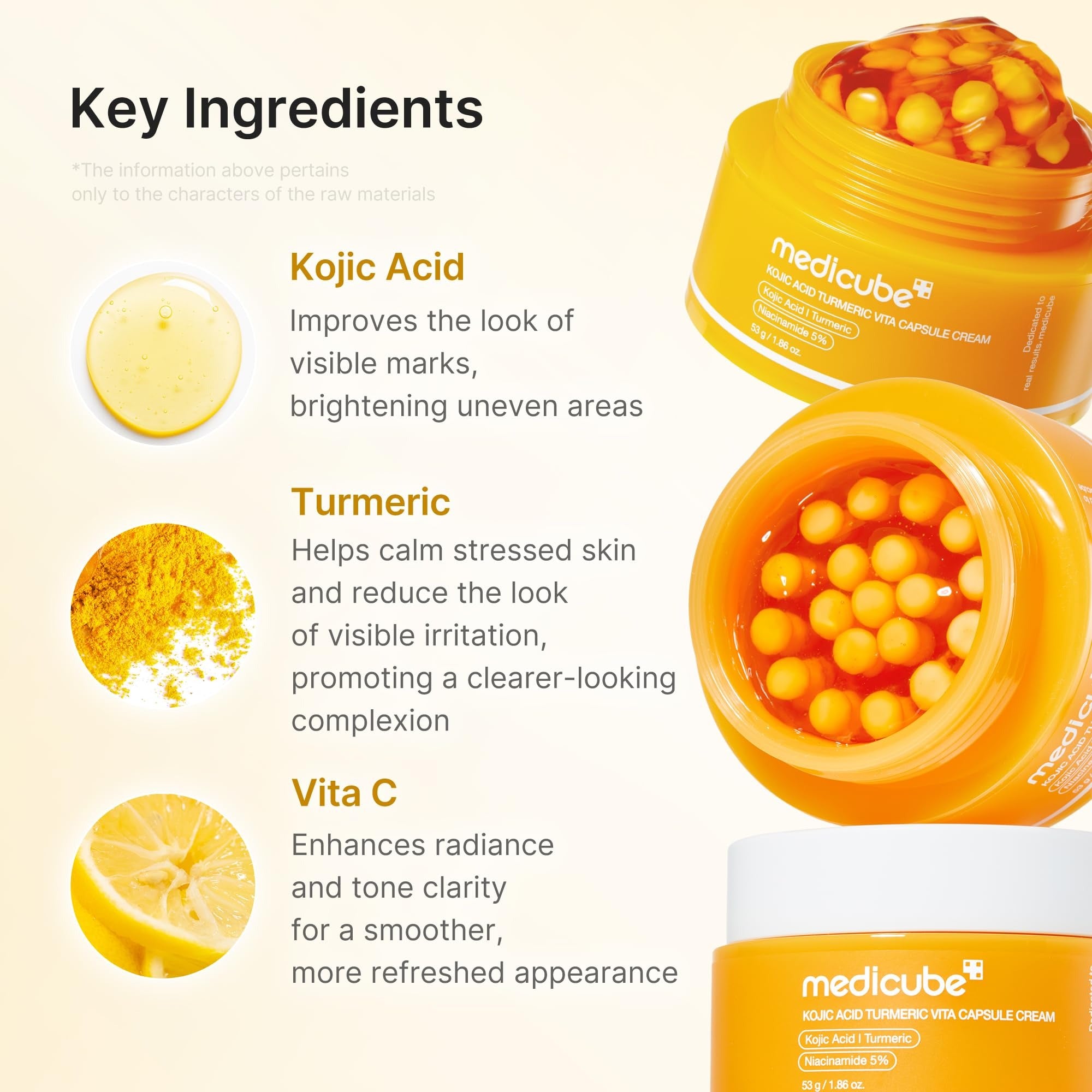 Capsule Cream with Deep Vitamin C | Liposome Vitamin C Golden Capsule for Radiance & Firm-Looking Skin