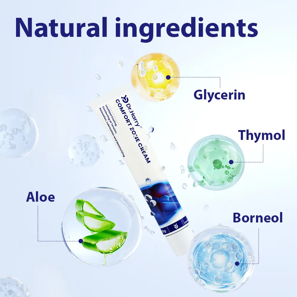 DR.HARRY 02 Intimate Comfort Cream – Borneol, Thymol & Aloe Vera | Daily Intimate Care