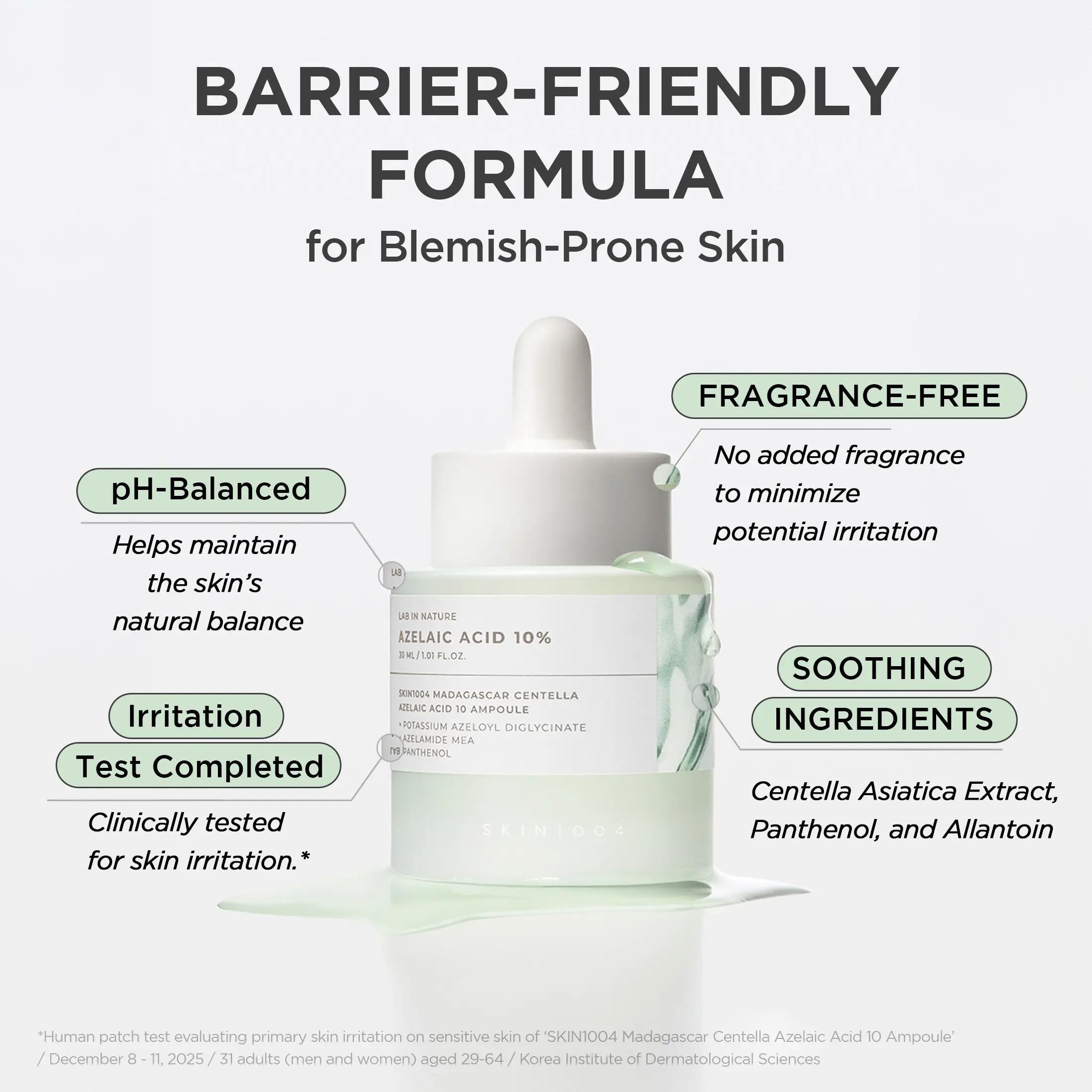 Azelaic Acid 10 Ampoule 30ml - Blemish Care, Visible Redness Soothing