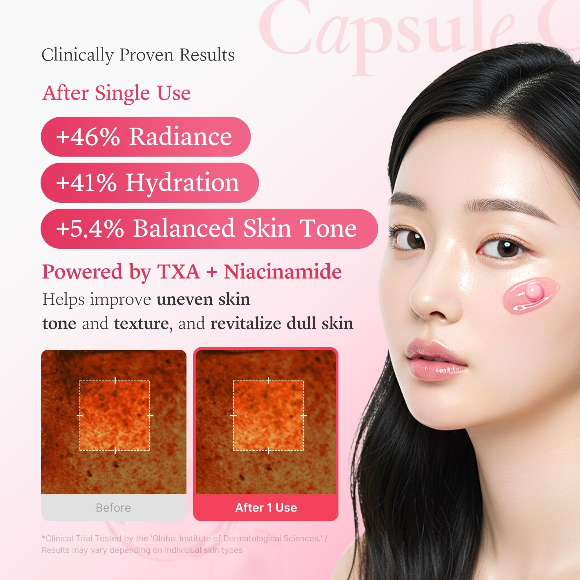 Capsule Cream with Deep Vitamin C | Liposome Vitamin C Golden Capsule for Radiance & Firm-Looking Skin IV