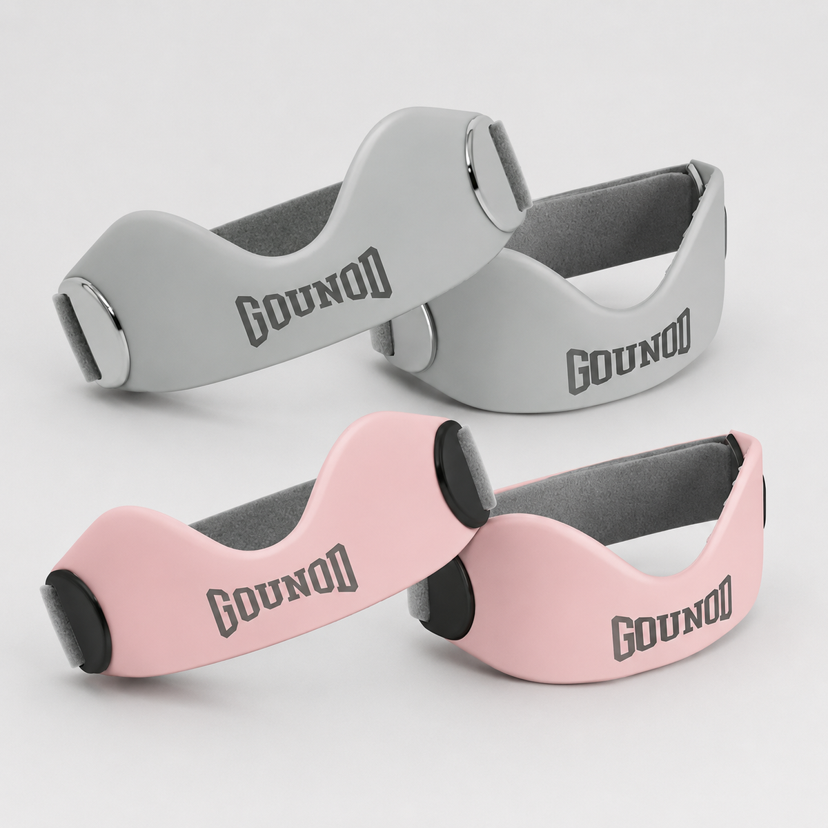Silicone Patella Knee Strap 2-Pack – Anti-Slip Support for Running & Sports