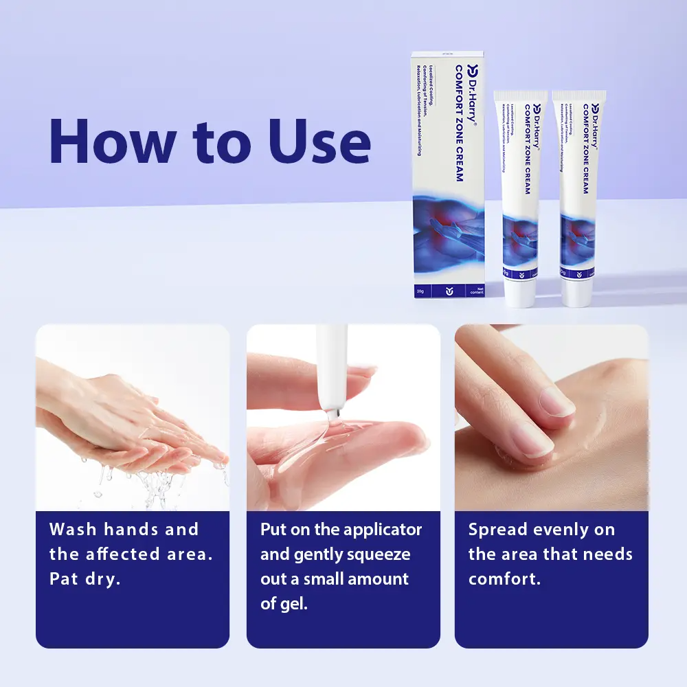 DR.HARRY 02 Intimate Comfort Cream – Borneol, Thymol & Aloe Vera | Daily Intimate Care