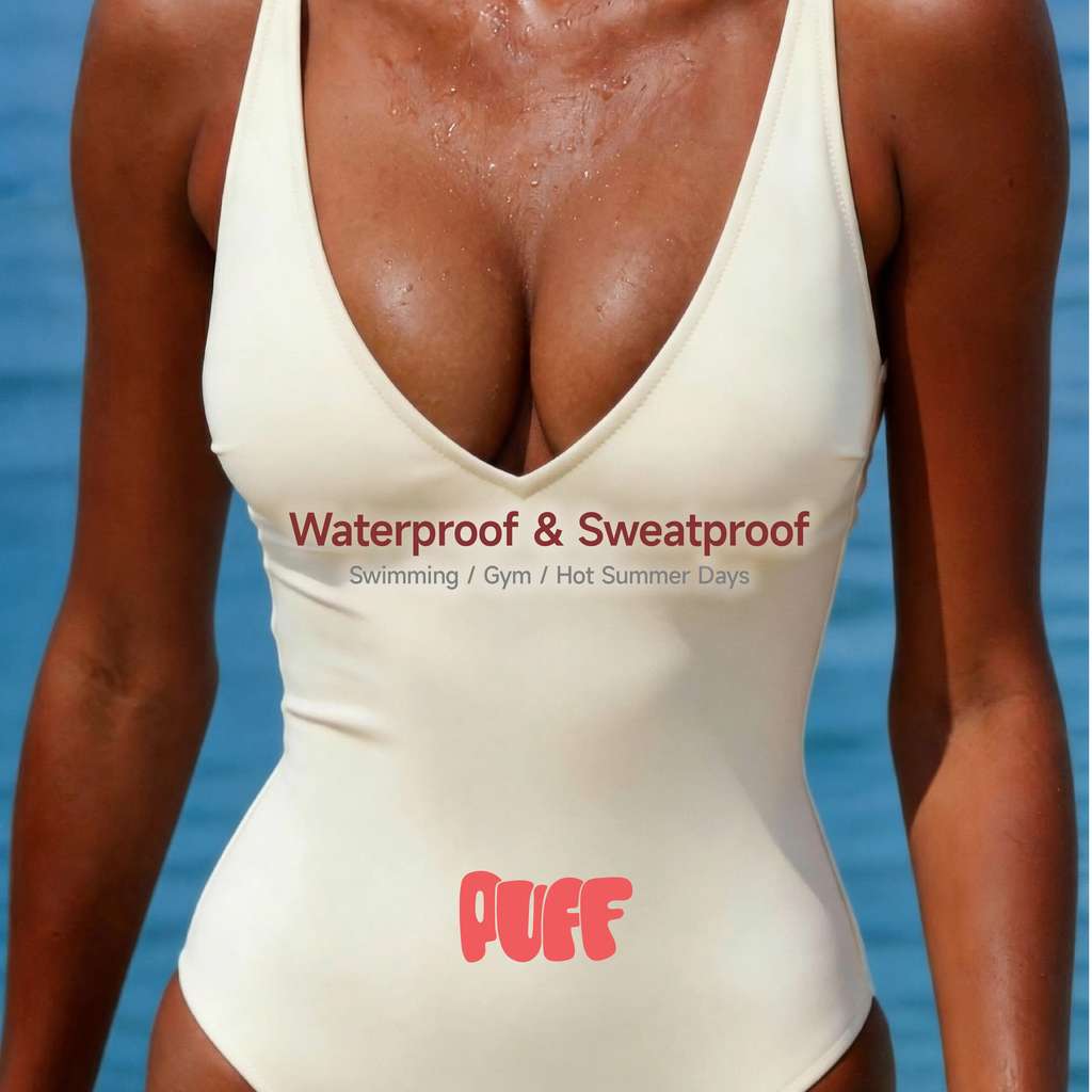 Sticky Bra – Waterproof Invisible Silicone Adhesive Bra with Storage Board & Replaceable Pads