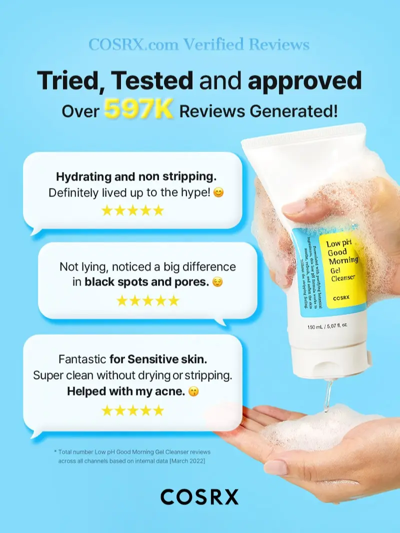 Low pH Good Morning Gel Face Cleanser - Gentle Hydrating