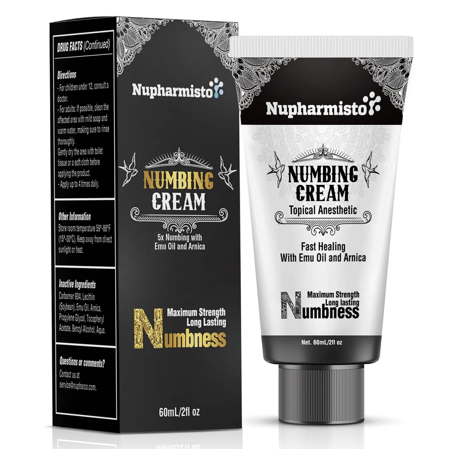 Daily Skin Prep Cream with Emu Oil & Arnica | 80g
