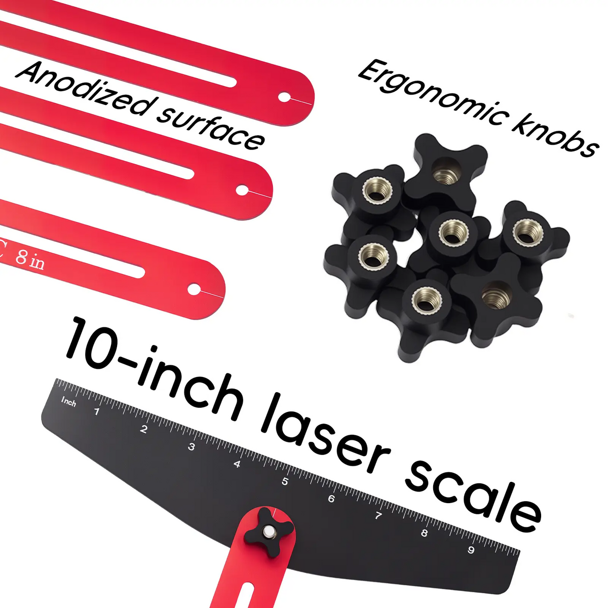 Adjustable Aluminum Stair Tread Template