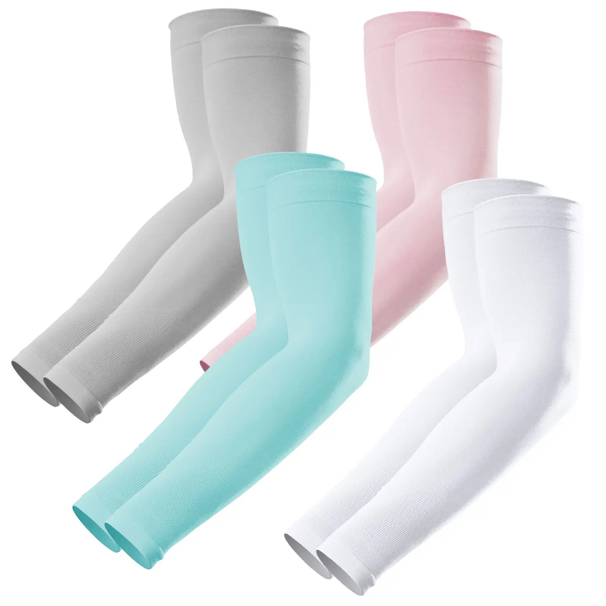 UPF 50+ UV Protection Arm Sleeves – Cooling Compression Sleeves for Men, Women & Youth | Football & Outdoor Sports