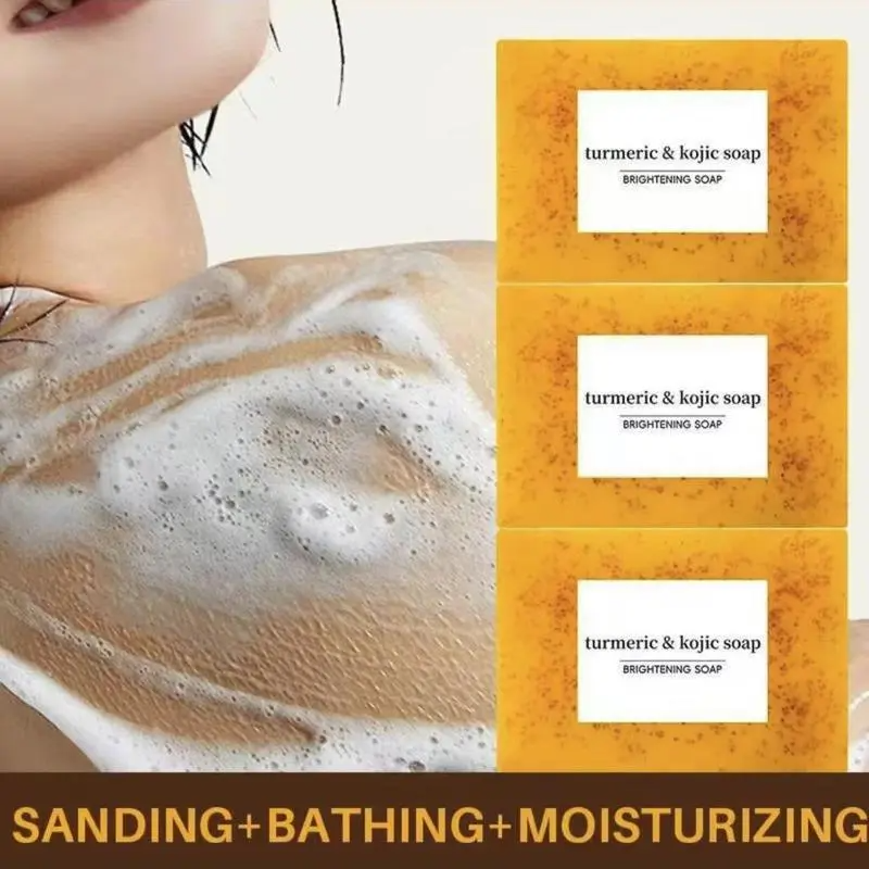 Turmeric Wash and Care two PieceSetTurmericCleansing Mousse, Turmeric SoapFacialCleansing Skincare