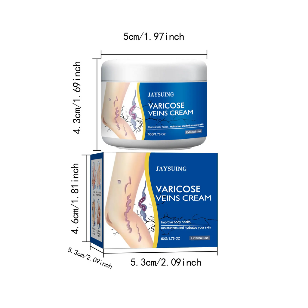 Exercise Repair Relieve Veins Leg Repairing Cream Mild Leg Massage Soothing Body Care Leg Relief External Use