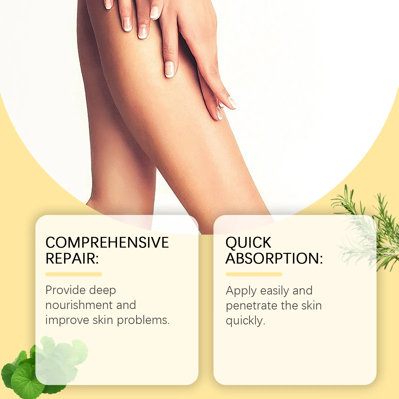 Pain & Swelling Relief Body Lotion, 100g Moisturizer  Bee Venom Extract Varicose Veins Cream,