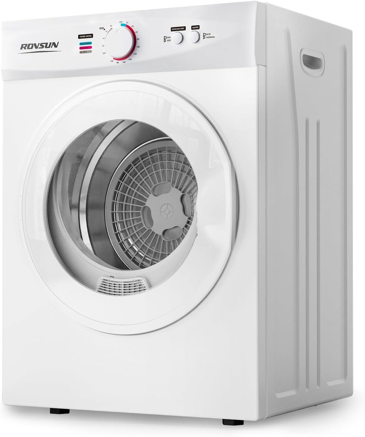 Portable Clothes Dryer – 110V Front Load Tumble Dryer with Stainless Steel Tub