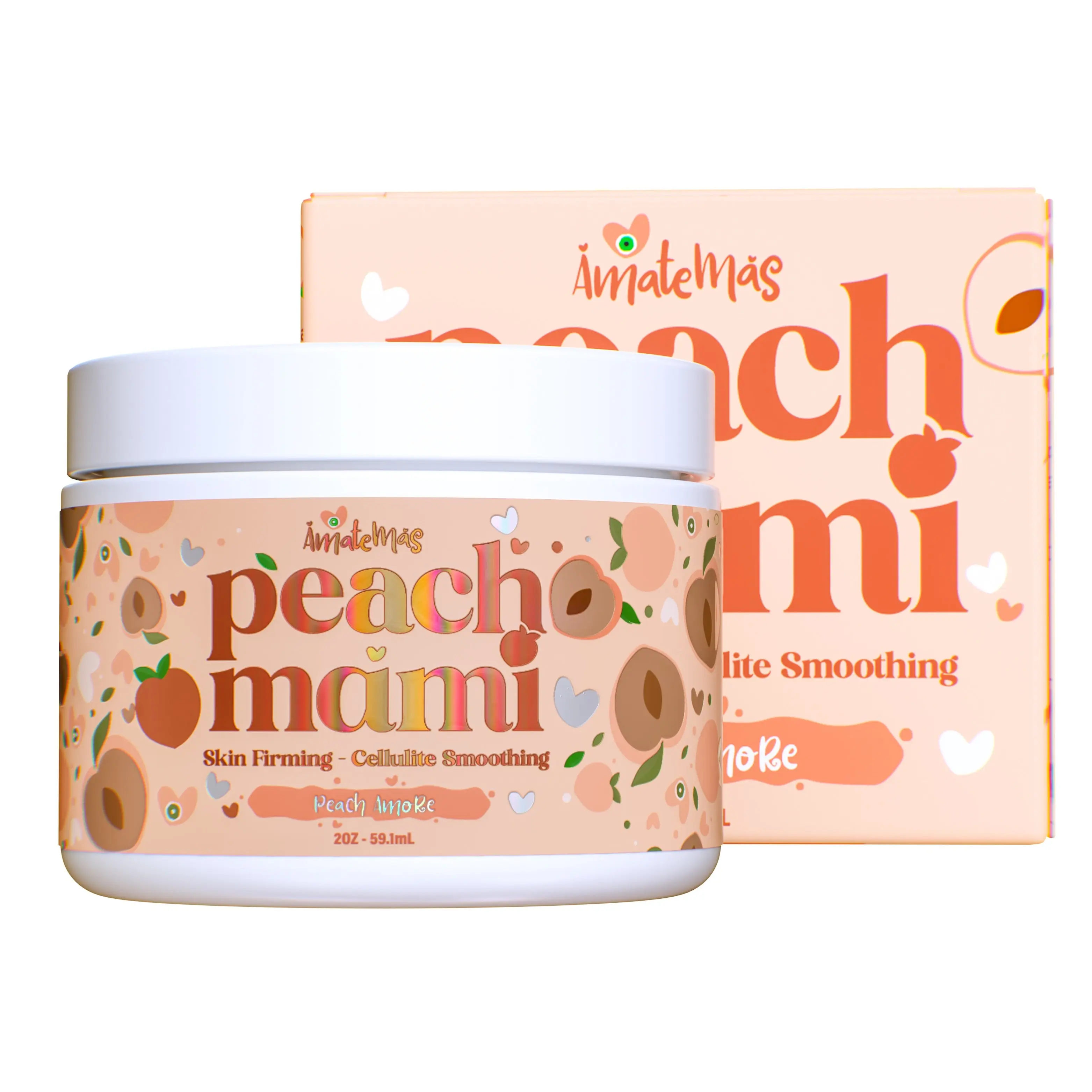 Skin Firming Body Cream - Vegan Floral Blend Body Care, Hydrating Moisturizer with Caffeine, Hyaluronic Acid