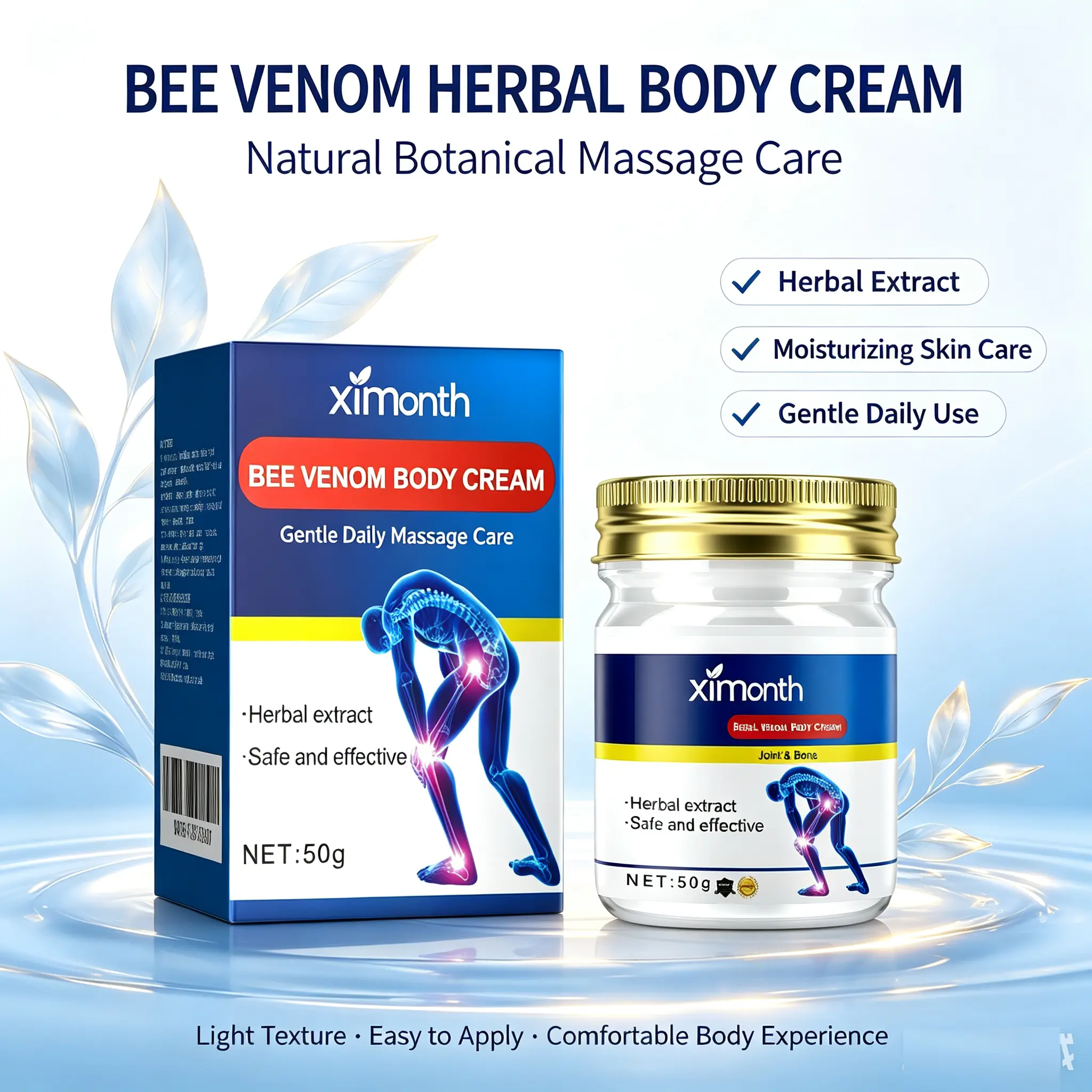Herbal Joint & Muscle Pain Relief Cream – Fast-Acting Formula for Knee, Back, Shoulder & Neck