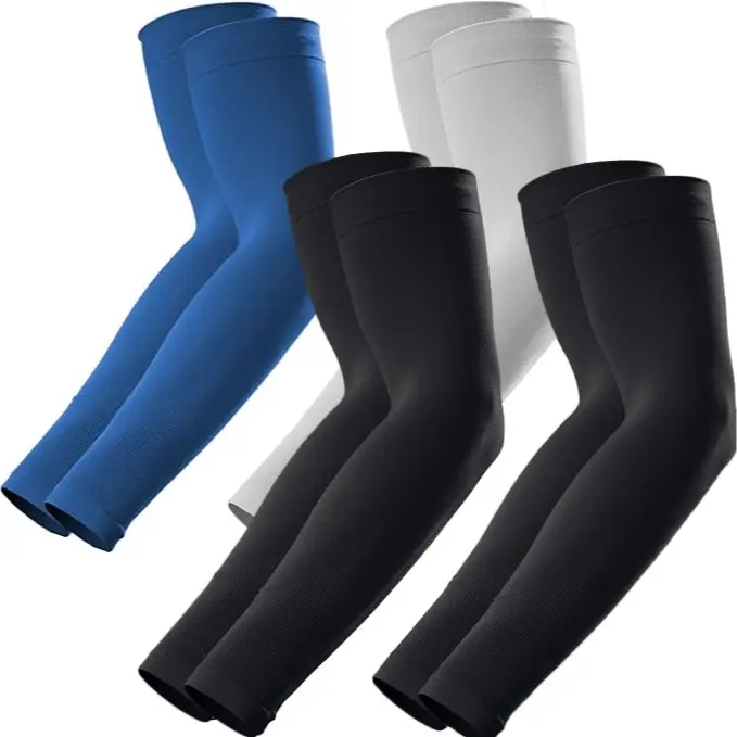 UPF 50+ UV Protection Arm Sleeves – Cooling Compression Sleeves for Men, Women & Youth | Football & Outdoor Sports