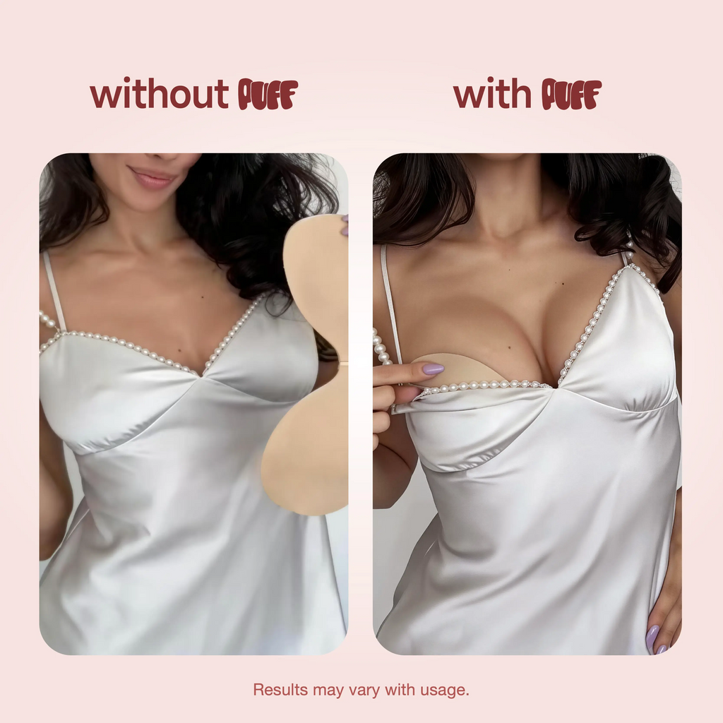 Sticky Bra – Waterproof Invisible Silicone Adhesive Bra with Storage Board & Replaceable Pads