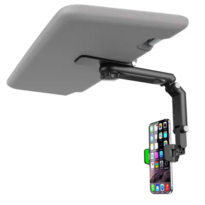 Joytutus Car Phone Mount – Long Adjustable Arm, 360° Rotation, Anti-Scratch Clamp