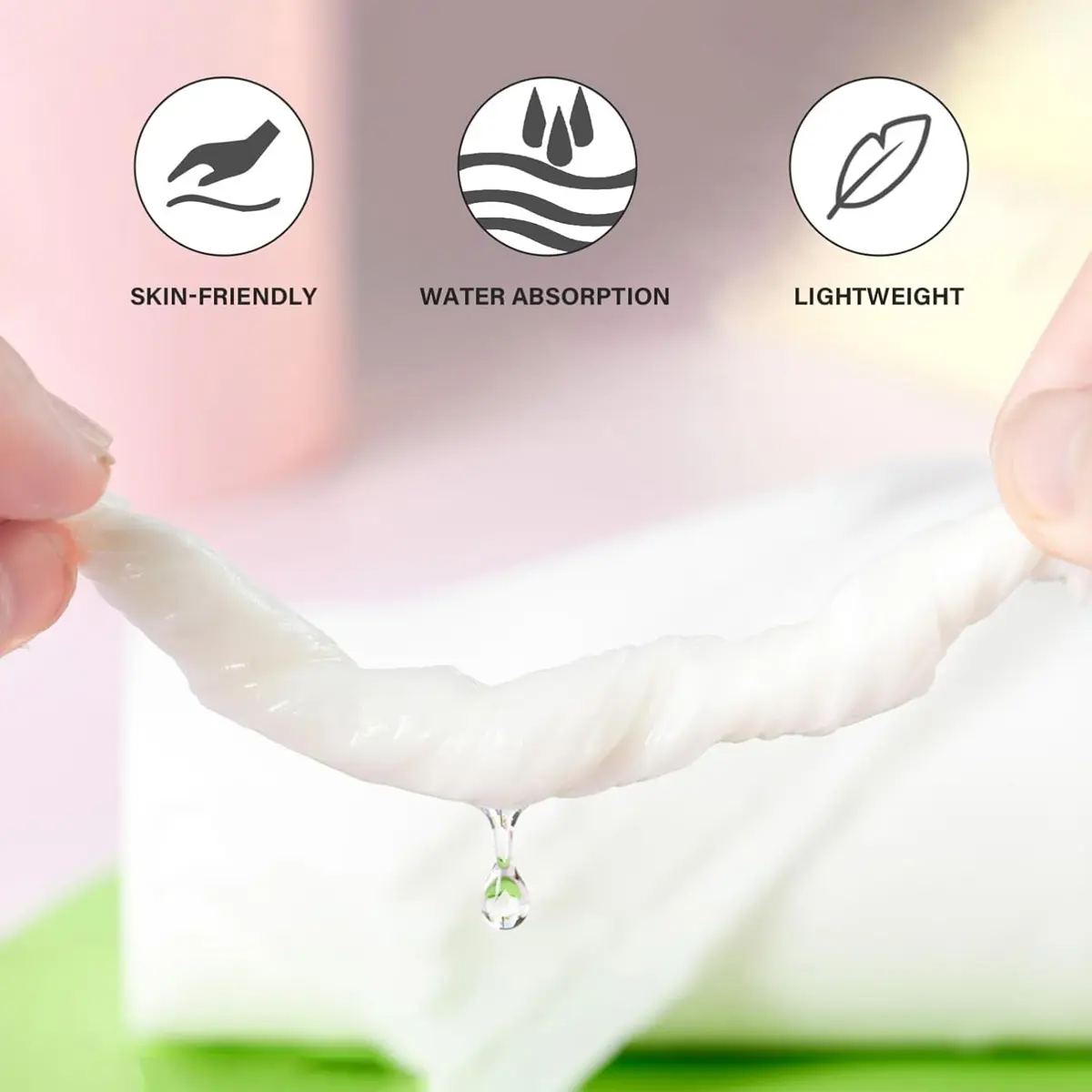 50/100pcs Compressed Towels, Travel Friendly, Ideal for Sensitive Skin, Cotton Cleansing Towel